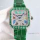 AAA Grade Replica Cartier Santos 100 Rainbow Dial Diamond Pave Watches 8215 Movement (6)_th.jpg